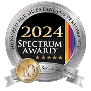 2024 Spectrum Award badge