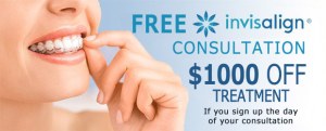 Free Invisalign Consultation $1000 OFF full treatment